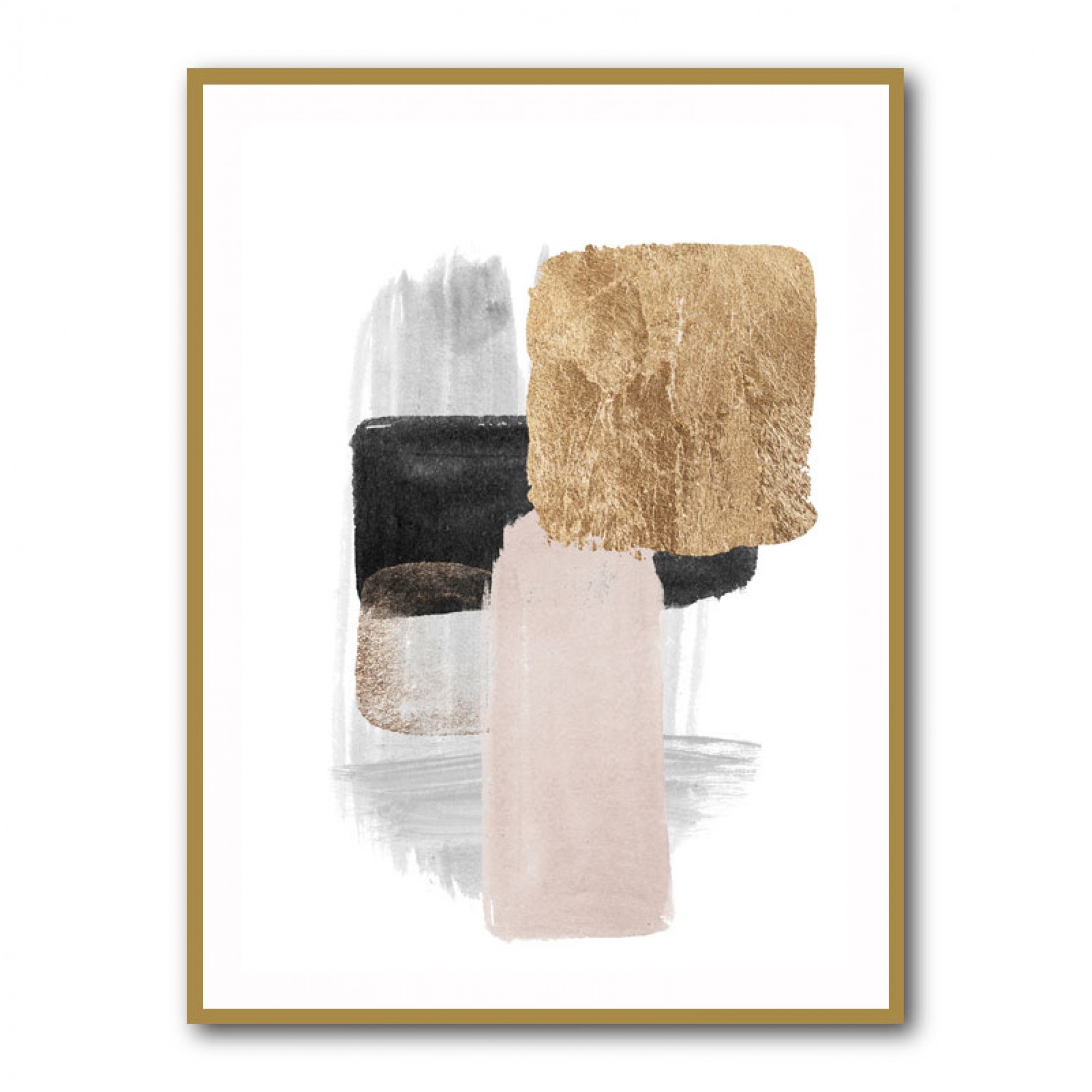 Brush Strokes 4 Wall Art